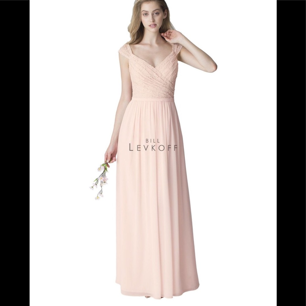 BILL LEVKOFF Style #1250. Sz.8. Petal Pink